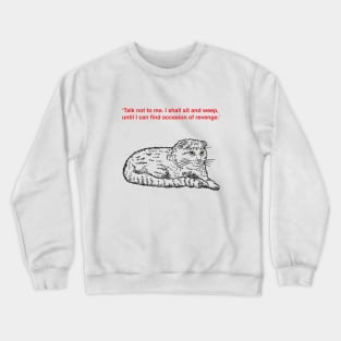 Shakespearean Cats (No.3) Crewneck Sweatshirt